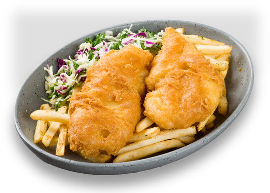 2-Piece Battered Fish & Chips