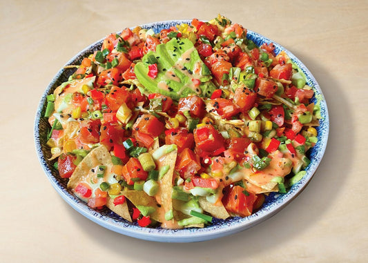 Ahi Poke Nachos