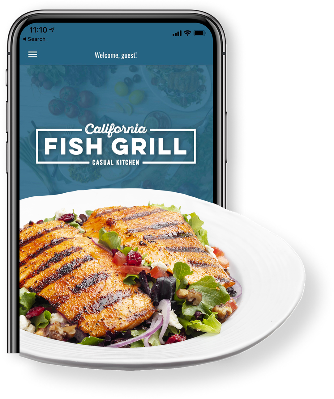 Mobile Ordering & Delivery App | California Fish Grill