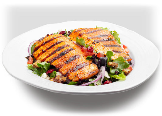 Grilled Salmon with Cali Mix